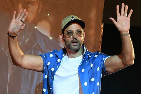 Bollywood actor Hrithik Roshan.