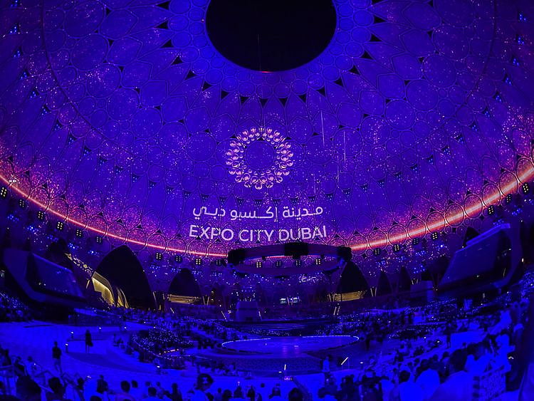 expo city dubai al wasl dome show