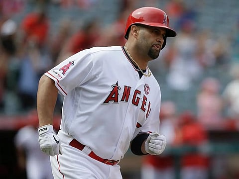 Albert Pujols was a three-time NL MVP with the Cardinals but has made the All-Star game only once since joining the Angels. 