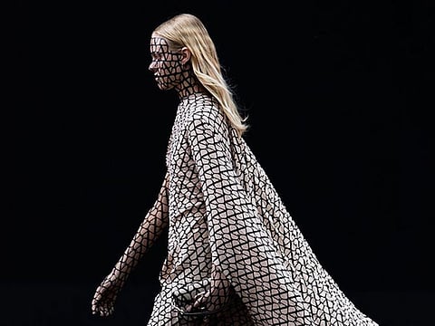 Valentino calls its collection “The Unboxing”. 