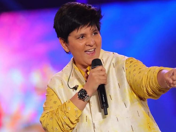 Falguni Pathak will perform in Dubai this weekend at the Zabeel Amphitheatre Park