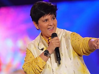 Falguni Pathak will perform in Dubai this weekend at the Zabeel Amphitheatre Park