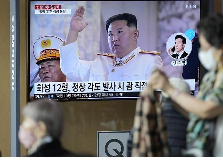 North Korea has launched a second ballistic missile toward its eastern waters