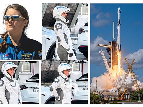 Russian cosmonaut Anna Kikina flew to the International Space Station aboard the Crew Dragon Endurance, on Wednesday and docked with space station on Thursday