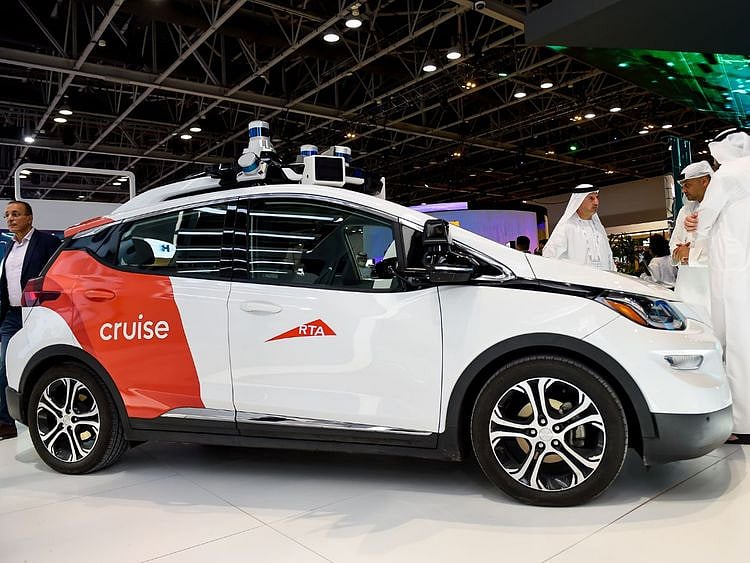  Driverless Dubai taxis