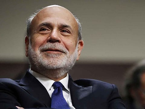 Former Federal Reserve Chair Ben Bernanke. 2022's Nobel Prize in economic sciences has been awarded to three US-based economists “for research on banks and financial crises.” The award to  Ben S. Bernanke, Douglas W. Diamond and Philip H. Dybvig was announced Monday.