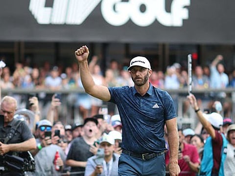 Dustin Johnson, captain of 4ACES GC