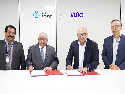 The signing of partnership agreement between LuLu Exchange and Wio Bank. The strategic alliance will allow Wio Business customers to deposit and withdraw money from any of the 89 branches of LuLu Exchange in the UAE