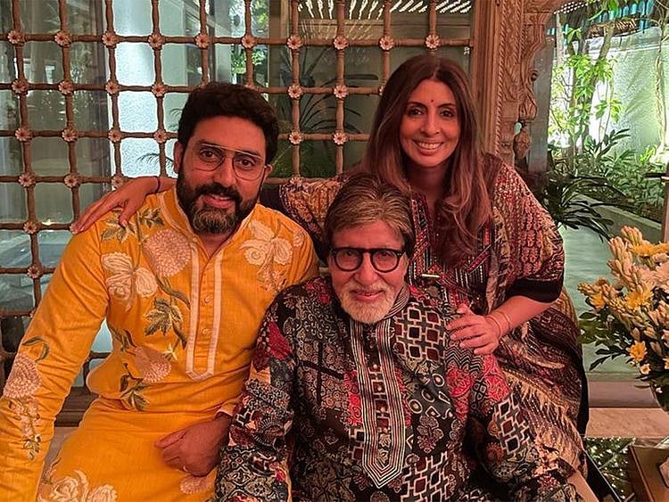 Abhishek Bachchan, Amitabh Bachchan, Shweta Bachchan