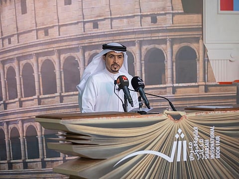 Ahmed bin Rakkad Al Ameri, Chairman, Sharjah Book Authority, highlighted Sharjah's decades-long cultural project during the press conference to announce details of SIBF 2022