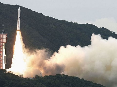 Public broadcaster NHK and other media outlets said the unmanned Epsilon rocket was Japan's first failed launch since 2003.