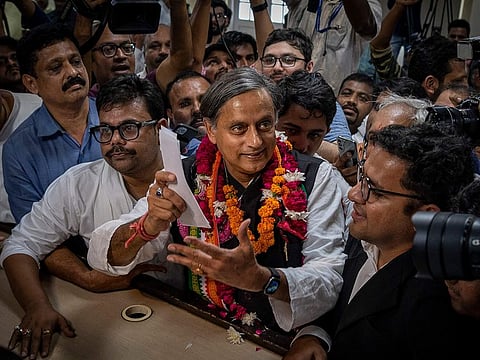 Senior Congress party leader Shashi Tharoor