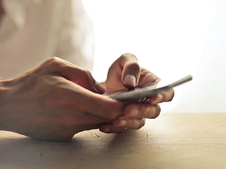 Using phone 