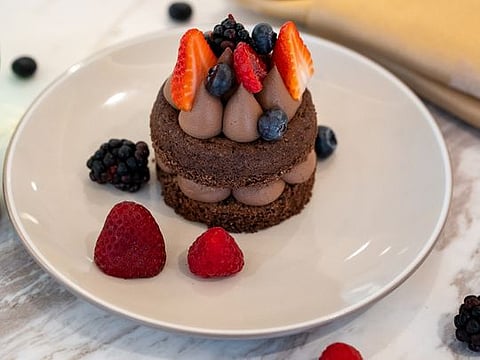 Gluten-free chocolate almond cake recipe