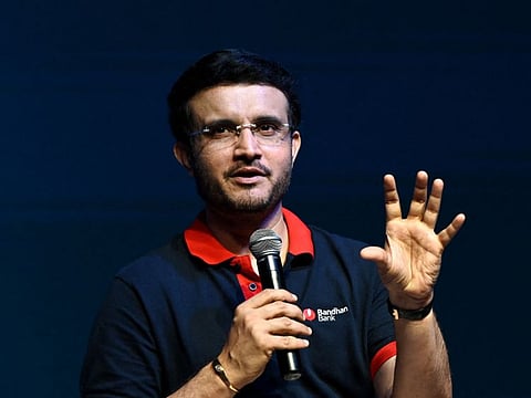 Former Indian cricket captain  Sourav Ganguly 