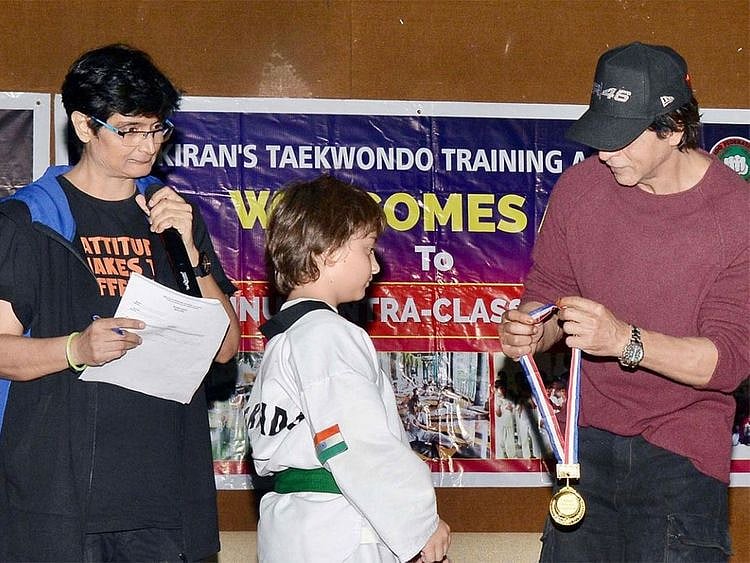 kiran u , AbRam Khan and Shahrukh Khan