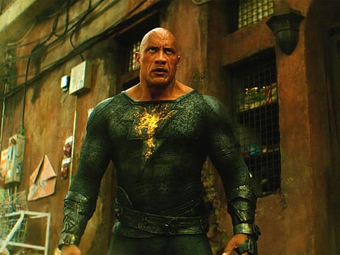  Dwayne Johnson makes his superhero film debut with 'Black Adam'