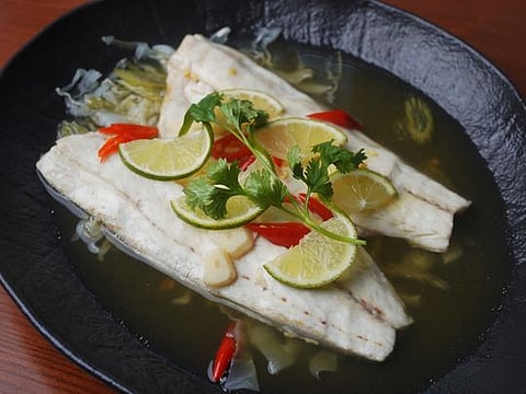 Video guide to Thai-style steamed sea bass