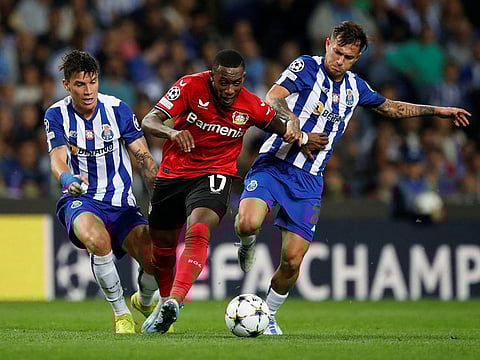 Bayer Leverkusen's English forward Callum Hudson-Odoi could play for Ghana at the World Cup.