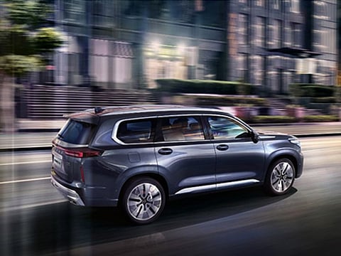 Exeed VX boasts its own flagship style by virtue of its advanced Intelligent Aesthetics