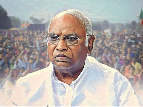 Mallikarjun Kharge has been elected new president of Indian National Congress, defeating Shashi Tharoor