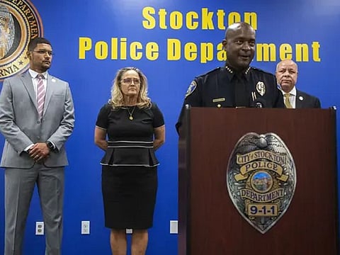 Police in Stockton, California said they have arrested a man suspected of killing six people in a string of murders that have rocked the area in Northern California.