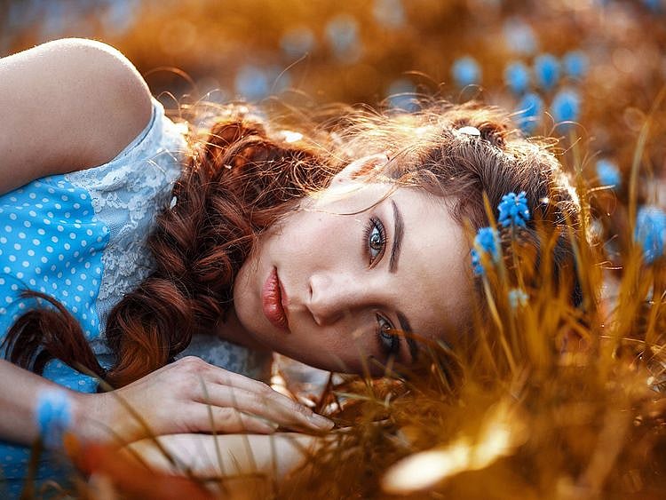 Summer day woman