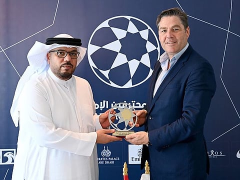 Al Jneibi held a meeting with Richard Masters, the Chief Executive of the Premier League, which is considered one of the biggest leagues in the world at present.