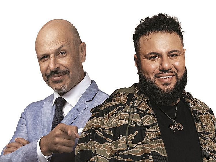 Comedian Mo and Maz