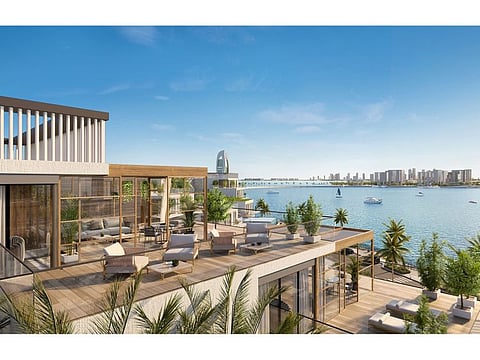 What the Les Vagues residences by Elie Saab from Dar Al Arkan will eventually look like. In the recent past, the Saudi developer added a third project in Dubai and launched a hilltop project in Oman.