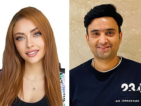 The winner duo: Taleen and Arun