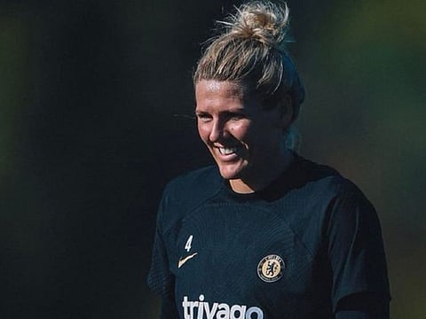 Millie Bright scored the only goal for Chelsea.