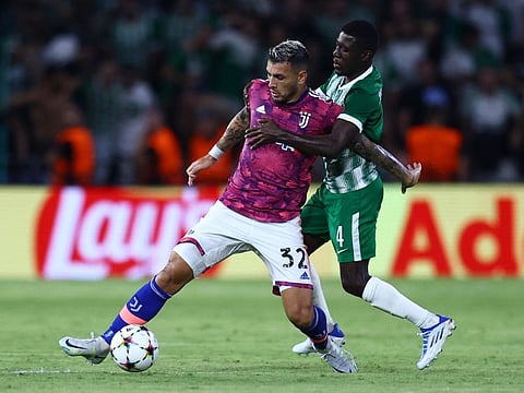 Juventus' Leandro Paredes.