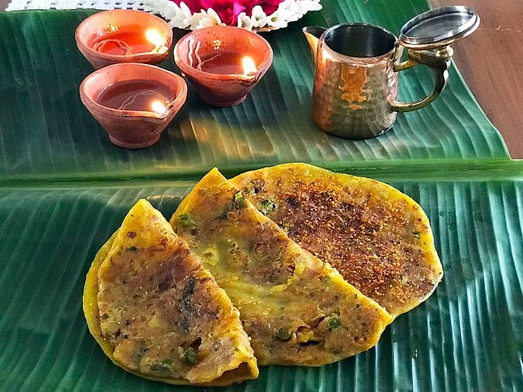 Kara Poli or Masala Poli