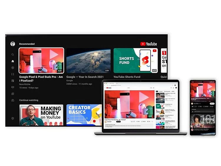 YouTube design update