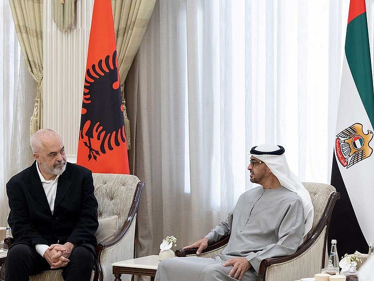 MBZ with Edi Rama