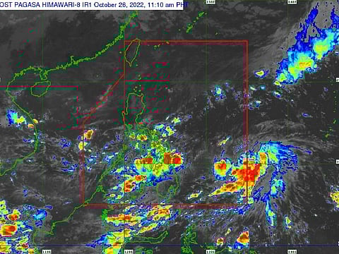 The "low-pressure area" (LPA) east of the Philippines' Visayas island group has developed into a tropical depression, the Pagasa weather bureau stated in an 11am update on Wednesday (October 26, 2022).