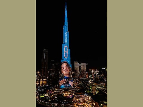 Messika illuminated the world’s tallest building with a video featuring Kendall Jenner in Dubai earlier this week.  