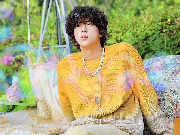 K-pop star Jin, a member of BTS