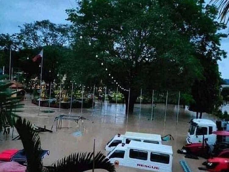 Torrential rains have triggered flash floods and landslides. 