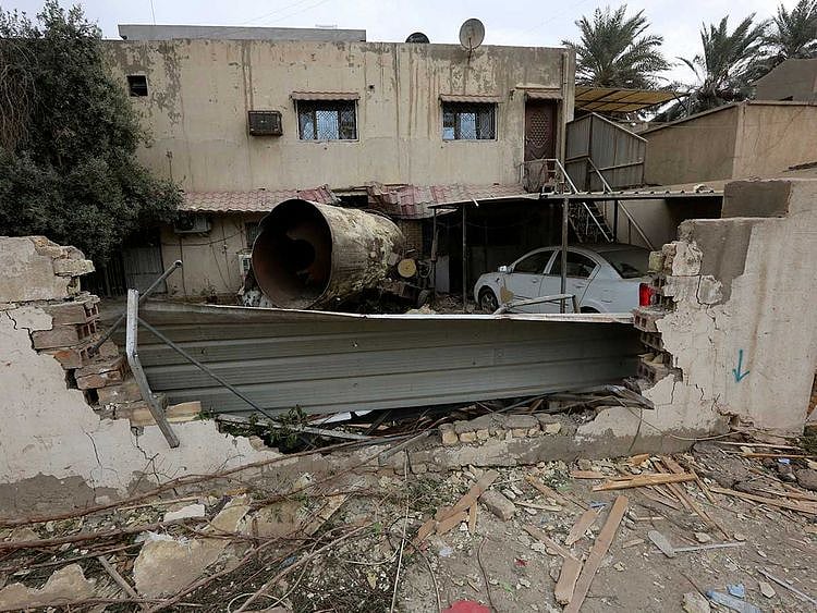 iraq tanker debris baghdad