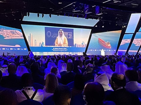 Dr. Sultan Al Jaber, UAE Minister of Industry and Advanced Technology, delivered the opening address at the 38th ADIPEC event, which opened in Abu Dhabi Monday.