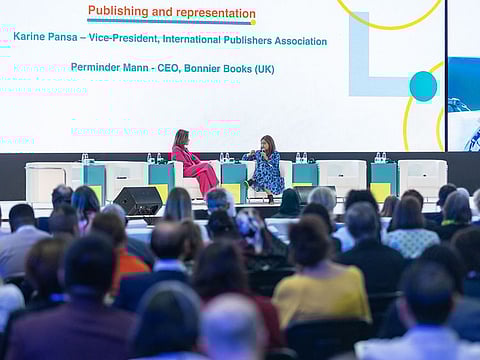 In a  fireside chat, Karine Pansa, Vice-President of the International Publishers Association (IPA) and Perminder Mann, CEO, Bonnier Book, explored the various ways the publishing sector is breaking down barriers to attract people from all backgrounds.