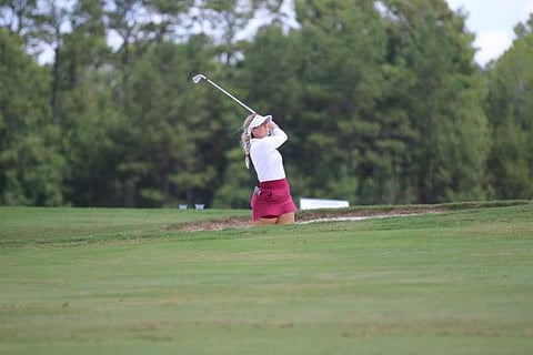 Alison Muirhead in action during the  PXG Women’s Match Play Qualifying Rounds at World Golf Village, St Augustine, Florida.