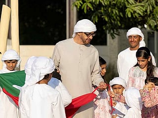 UAE President, Vice-President, Rulers, Crown Princes and officials mark Flag Day