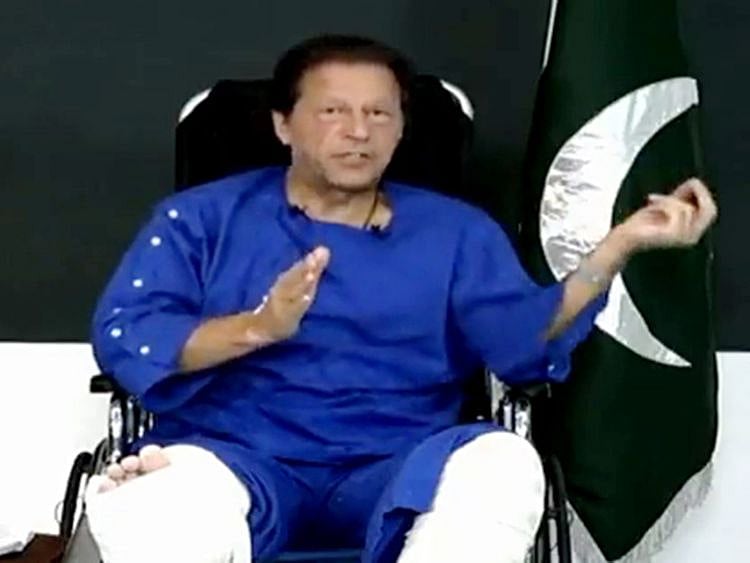 Imran Khan speaks a day after about the attack as he was shot in his leg.