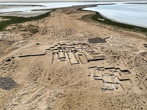 Sheikh Majid bin Saud bin Rashid Al Mualla, Head of the Department of Tourism and Antiquities in Umm Al Quwain announced the discovery of a historic Christian monastery on the island of Al Seniya dating back to the period between the 6th and 8th centuries AD. The announcement was made in the presence Noura bint Muhammad Al Kaabi, Minister of Culture and Youth and Zaki Anwar Nusseibeh, Cultural Adviser to His Highness the President of the State.