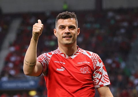Switzerland's Granit Xhaka.