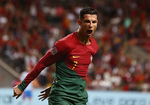 Portugal's Cristiano Ronaldo.