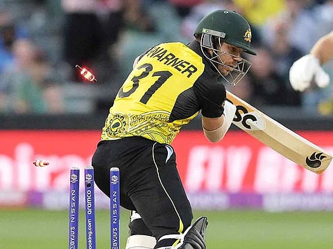 Australia's David Warner.